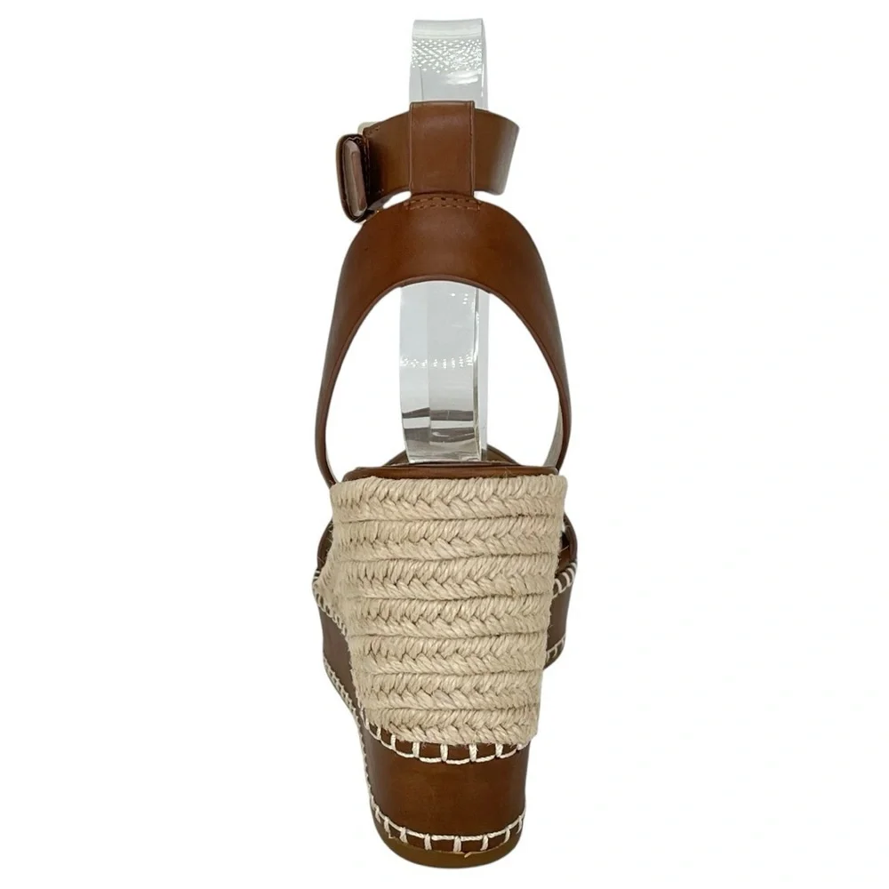 Lauren Ralph Lauren Hilarie Leather Womens Sandals Size 9.5M - Picture 3 of 13